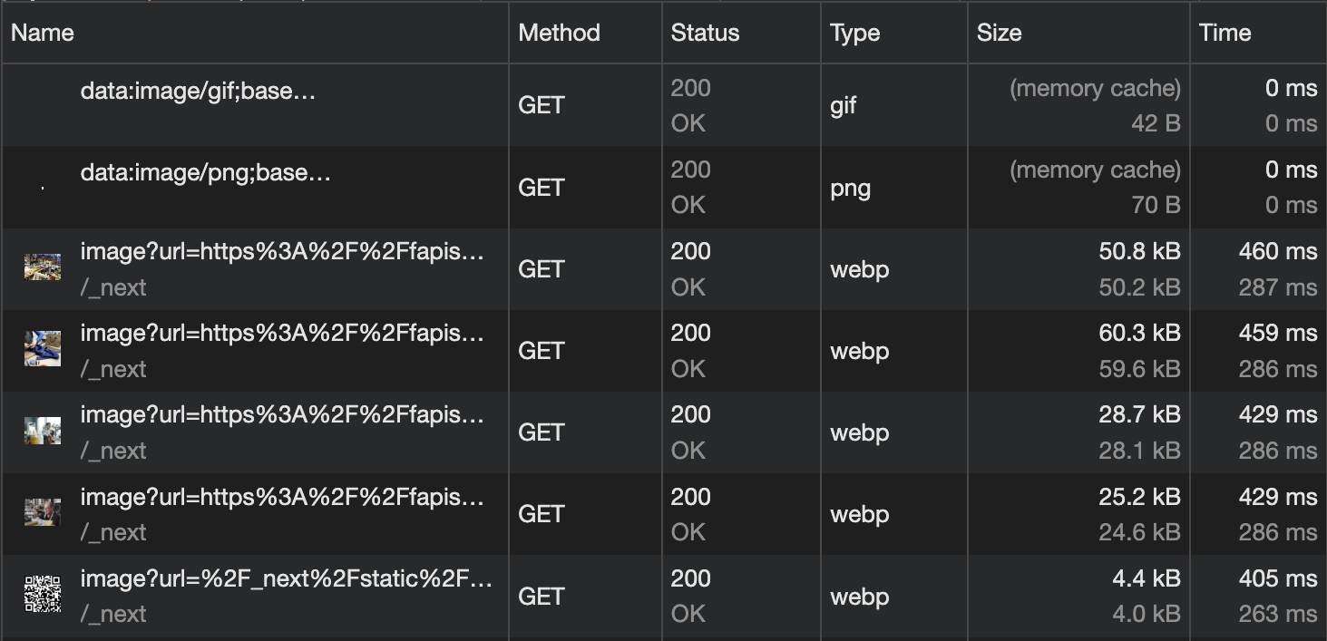 webp with Sharp